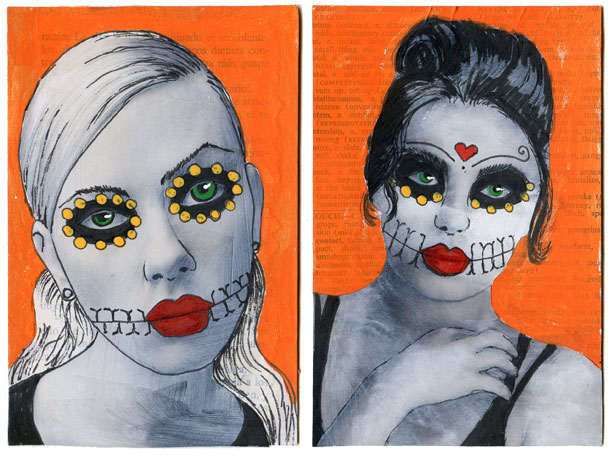 Day of the Dead Postcards